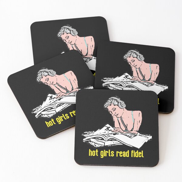 Item preview, Hot Girls Read Fidel Castro designed and sold by RevolutionInPaint.
