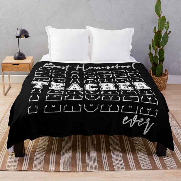 Item preview, Best Homeschool Teacher ever distress design designed and sold by Teelogic.