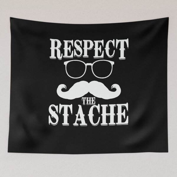 Item preview, Respect the stache designed and sold by valuestees.