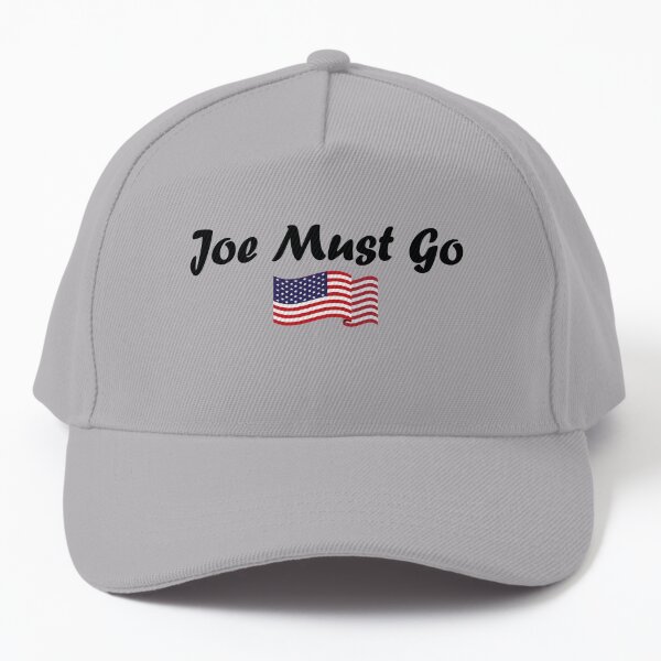 Political Humor Anti Joe Biden - Joe Must Go Biden Sucks Baseball Cap