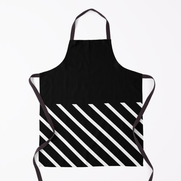 Item preview, Black & White Horizontal Solid & Stripes designed and sold by Moonshine Paradise.