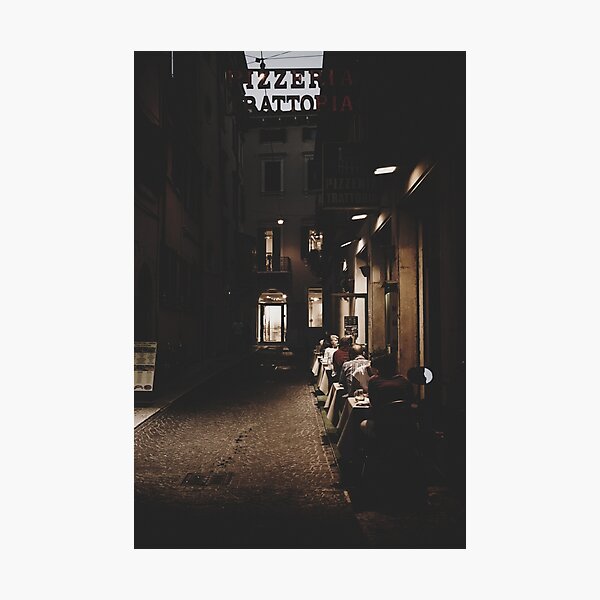 Pizzeria Trattoria Photographic Print
