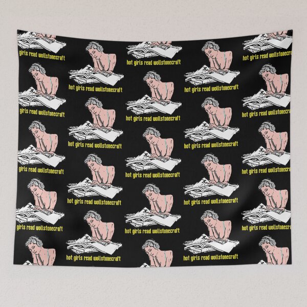 Item preview, Hot Girls Read Wollstonecraft designed and sold by RevolutionInPaint.