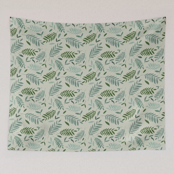 Item preview, Tropical Leaves Natural designed and sold by Katsillustration.