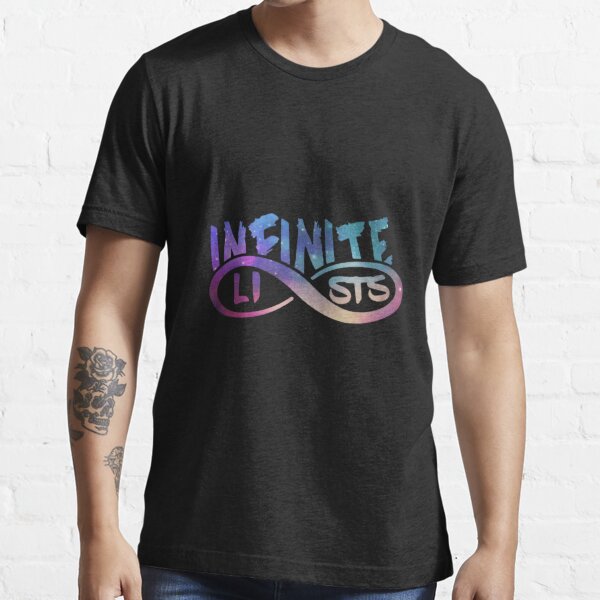 Infinite Lists Shirt r Wallpaper - High-Quality Printed Brand