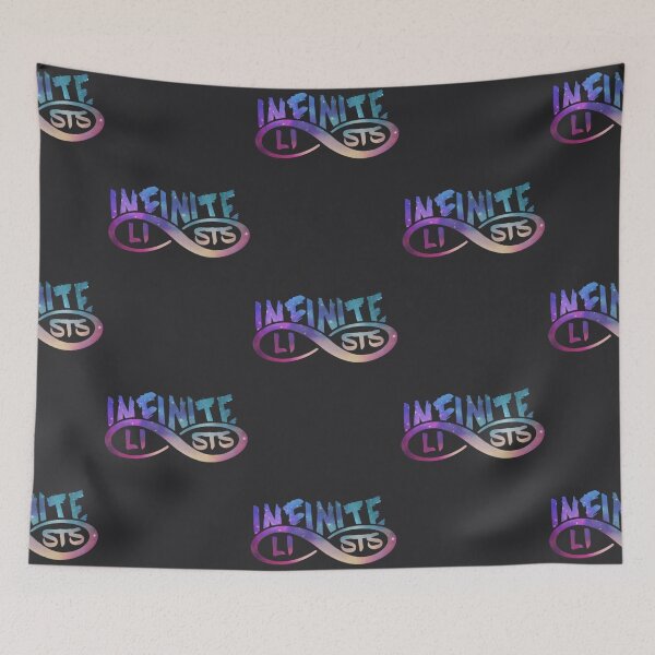 Item preview, s Infinite Lists Galaxy Logo Infinite Lists Merch designed and sold by GerickryLand.