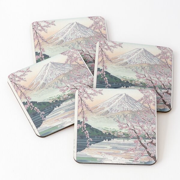 Item preview, Mount Fuji Cherry Blossom designed and sold by susanbrow1.