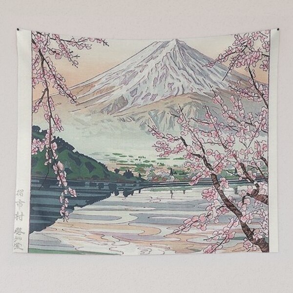 Item preview, Mount Fuji Cherry Blossom designed and sold by susanbrow1.