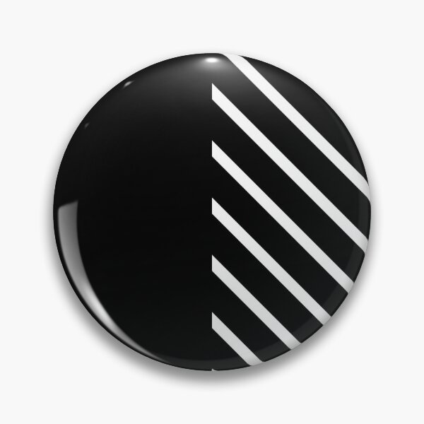 Item preview, Black & White Vertical Solid & Stripes designed and sold by Moonshine Paradise.