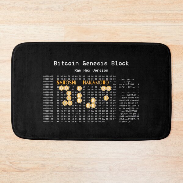 Item preview, Satoshi Nakamoto Bitcoin Genesis Block Shirt designed and sold by PuPPuB.