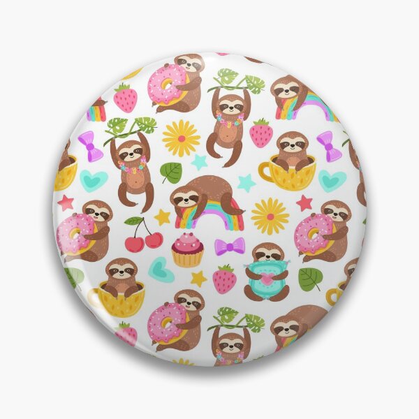 Item preview, Clorful Sloth baking designed and sold by ArtCreations79.