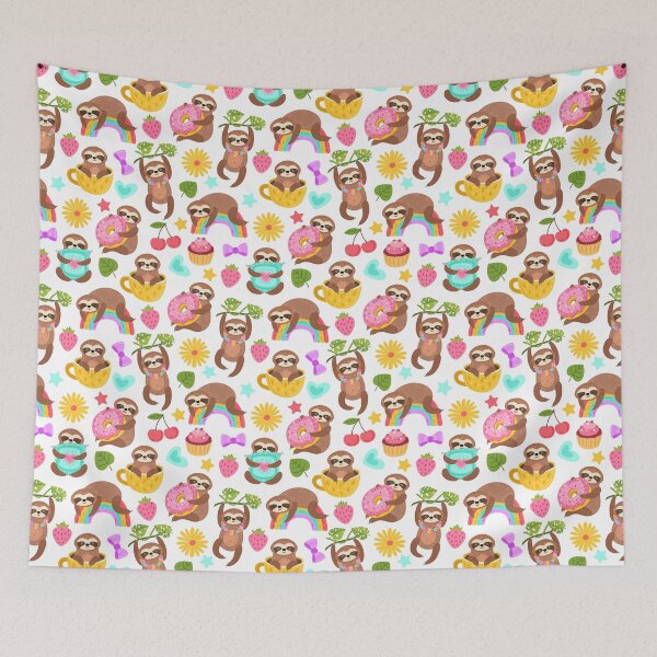 Item preview, Clorful Sloth baking designed and sold by ArtCreations79.