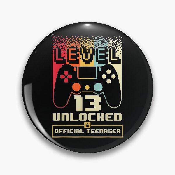 Item preview, 13th Birthday Boys Level 13 Unlocked Official ager designed and sold by MiloszshiZse.