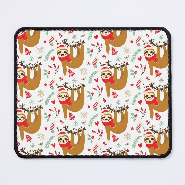Item preview, Christmas Sloth Pattern designed and sold by ArtCreations79.