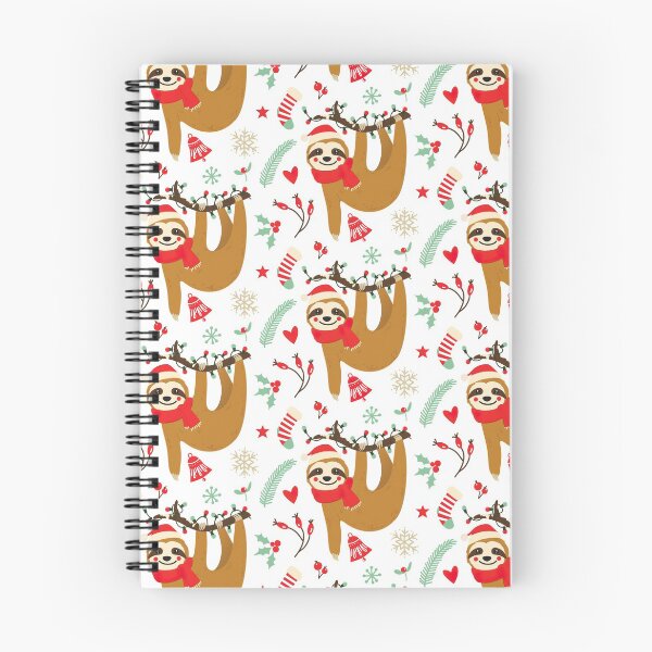 Item preview, Christmas Sloth Pattern designed and sold by ArtCreations79.