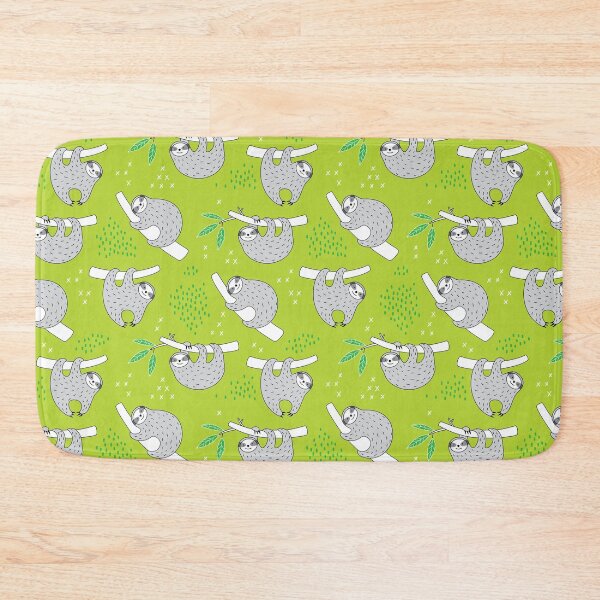 Item preview, Sloth On Lemon Green designed and sold by ArtCreations79.