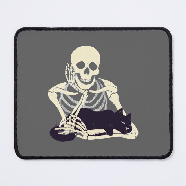 Item preview, Halloween T-ShirtCat and Skeleton designed and sold by ColoNue.