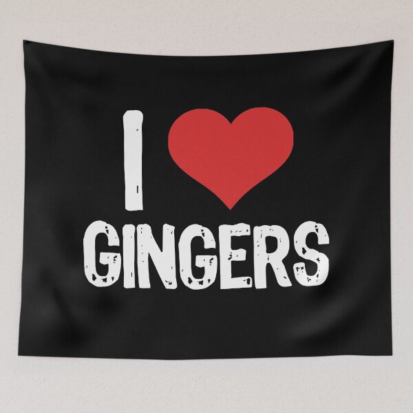Item preview, I Love Gingers designed and sold by The "I Love Everything" Shop.