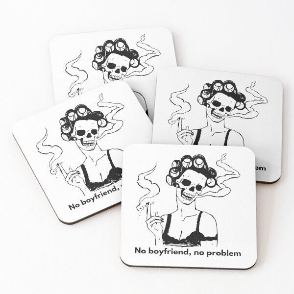 Item preview, No boyfriend, no problem designed and sold by MyLucidDreams.