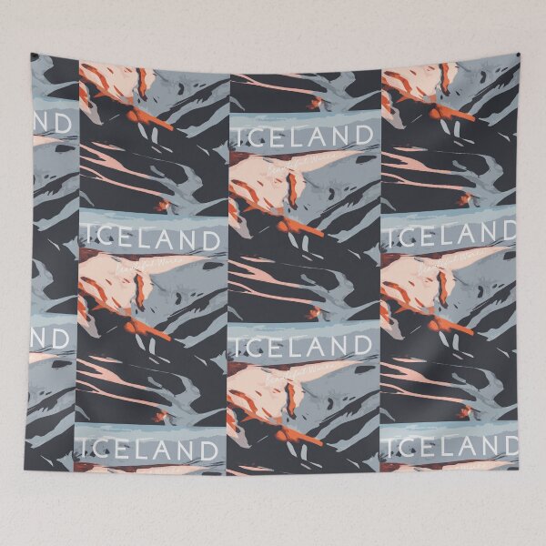 Item preview, Iceland Travel Poster designed and sold by Lotofus.