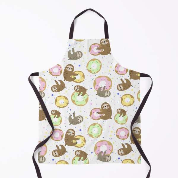 Item preview, Sloth Donut Pattern designed and sold by ArtCreations79.