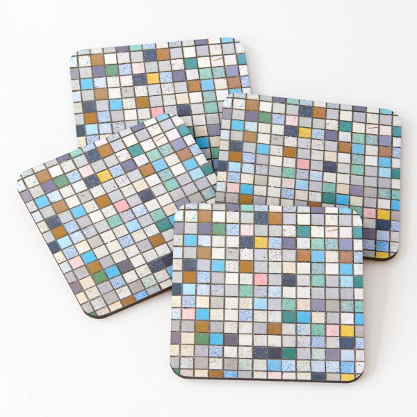 Item preview, Multicolor Squares Mosaic Pattern designed and sold by WheresMyMojo.