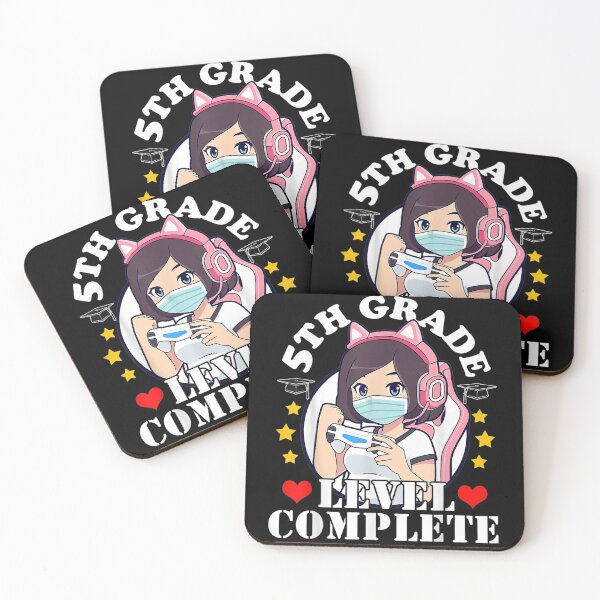 Item preview, 2021 5th Grade Graduation Girl Loves Anime Gaming Girls designed and sold by KeeganshiAon.