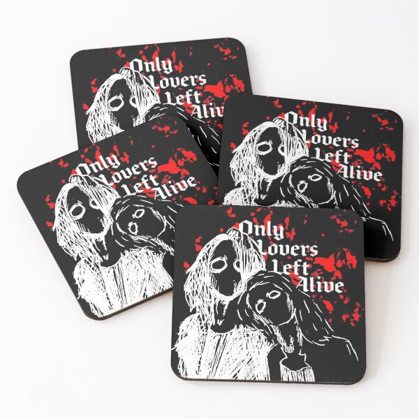 Item preview, Only Lovers Left Alive (white/red) designed and sold by blk.marks.