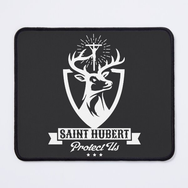 Item preview, St, Hubert Hubertus Patron Saint of Hunters Stag designed and sold by GerickryLand.