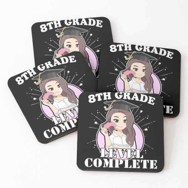 Item preview, 2021 8th Grade Graduation Girl Loves Anime Gaming Cute Girls designed and sold by KeeganshiAon.
