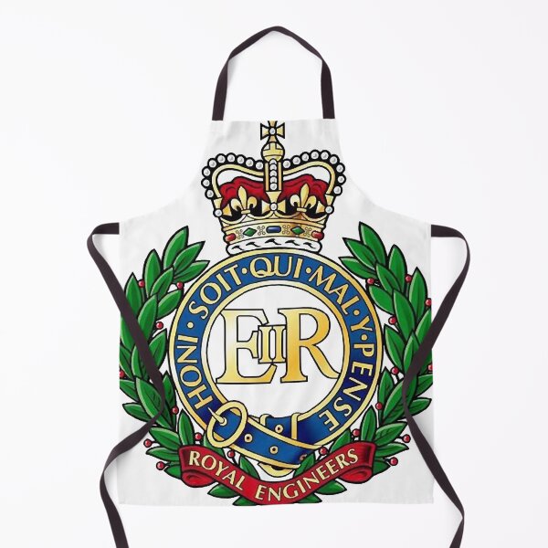 Item preview, Royal Engineers. Badge. On Navy. Classic designed and sold by littlesotoivzry.