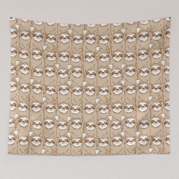 Item preview, Funny Sloth Face designed and sold by ArtCreations79.