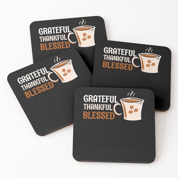 Item preview, Grateful Thankful Blessed for Thanksgiving designed and sold by fatshirt.
