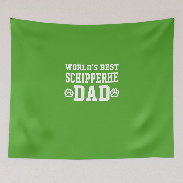 Item preview, World's Best Schipperke Dad designed and sold by AlwaysAwesome.