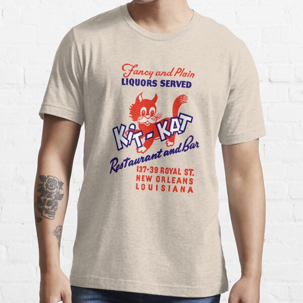 "KIT KAT RESTAURANT AND BAR NEW ORLEANS ADVERT" Tshirt for Sale by ThrowbackAds Redbubble