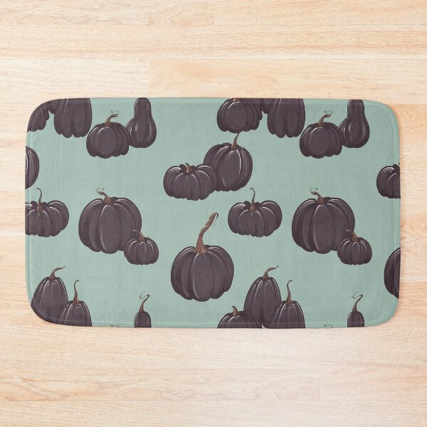 Item preview, Pastel Halloween black pumpkin patch  designed and sold by Milatoo.