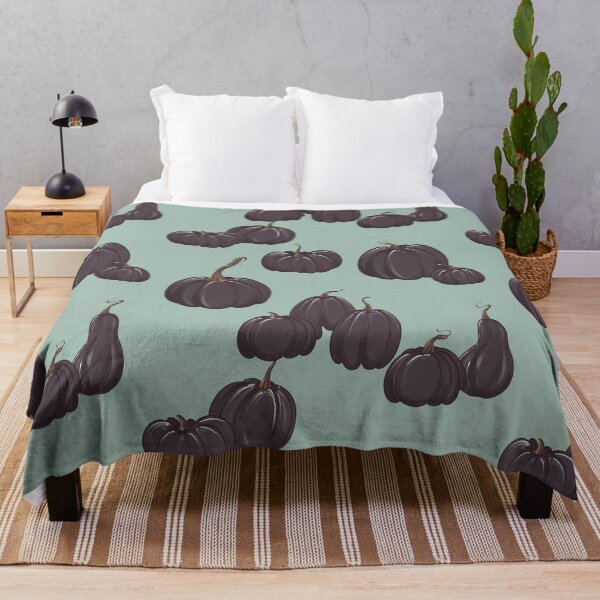 Item preview, Pastel Halloween black pumpkin patch designed and sold by Milatoo.