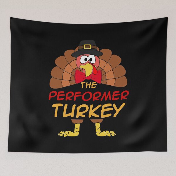 Item preview, The Performer Turkey Thanksgiving Family Matching Outfits Group Attire designed and sold by onicon.