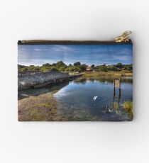 Causeway On The River Yar Studio Pouch
