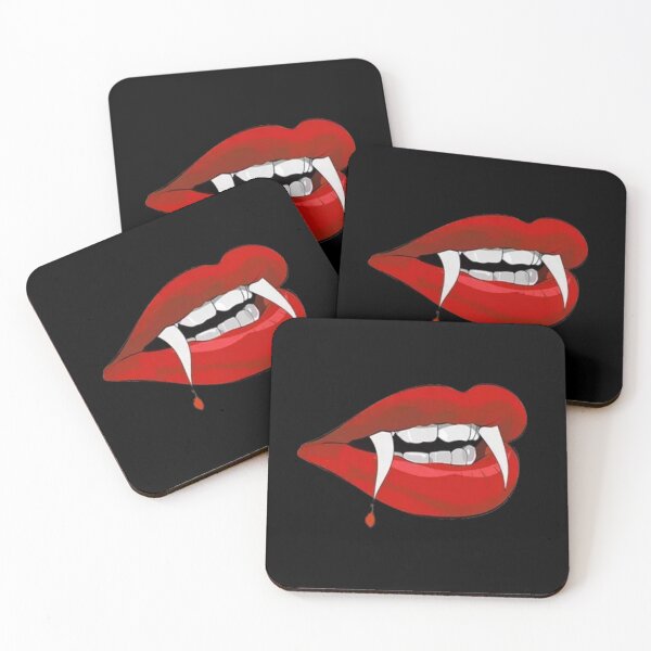 Item preview, Red Blood Hungry Vampire Fangs designed and sold by FeelTune.