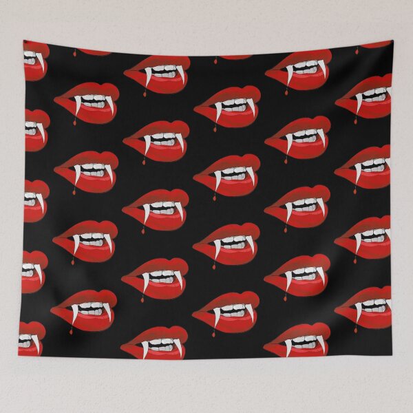 Item preview, Red Blood Hungry Vampire Fangs designed and sold by FeelTune.