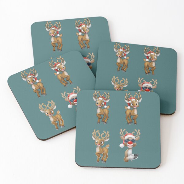 Item preview, Reindeer sticker pack designed and sold by Bettina2311.