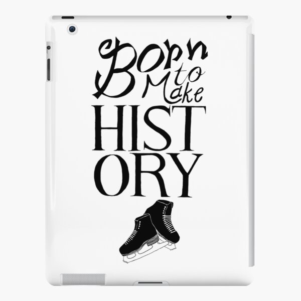 Born To Make History - Black iPad Snap Case