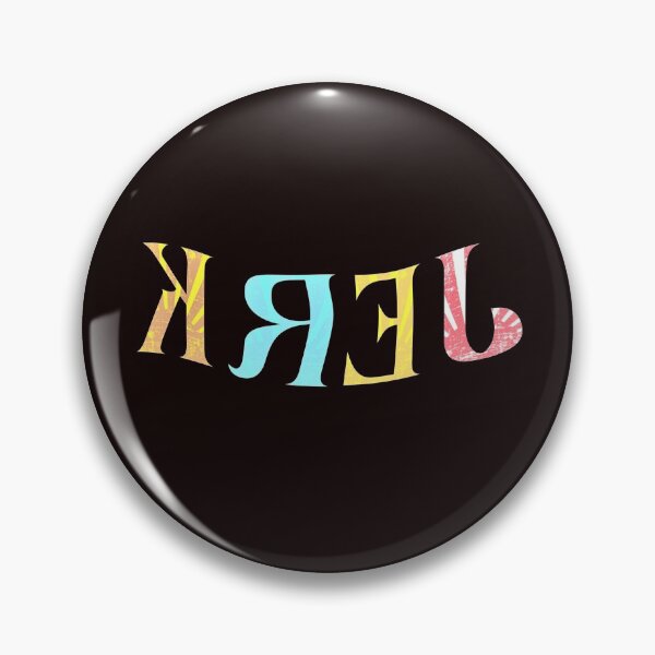 Item preview, JERK Backward Letters Funny Colorful designed and sold by jmed70.