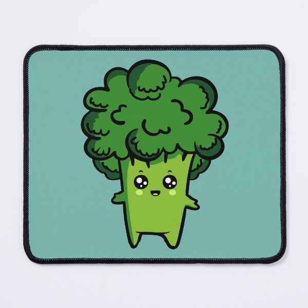 Item preview, Broccoli Kawaii Anime Aesthetic Funny Japanese Food Art designed and sold by alenaz.