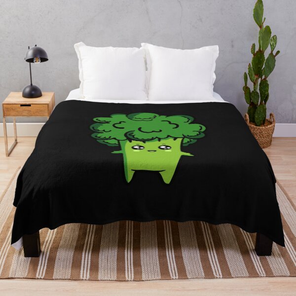 Item preview, Broccoli Kawaii Anime Aesthetic Funny Japanese Food Art designed and sold by alenaz.