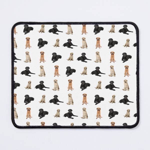 Item preview, Labradors on white background designed and sold by TerenceLacey.
