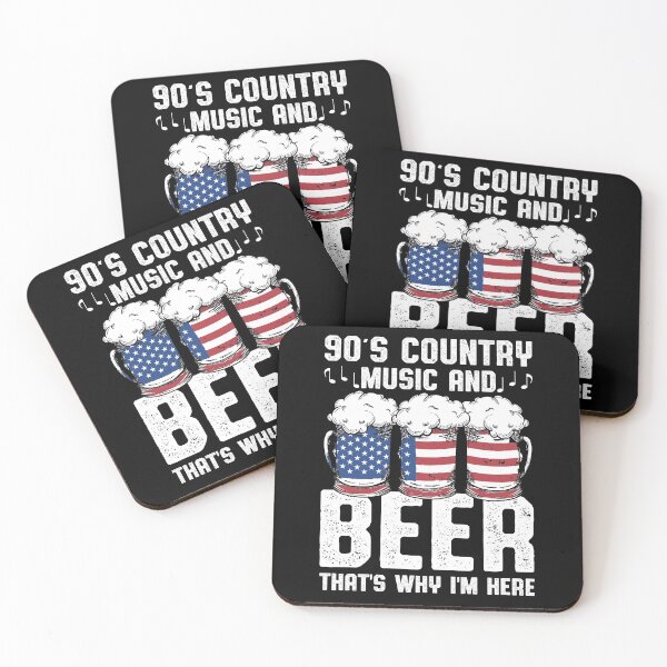 Item preview, 90s Country Music for beer drinkers designed and sold by fatshirt.
