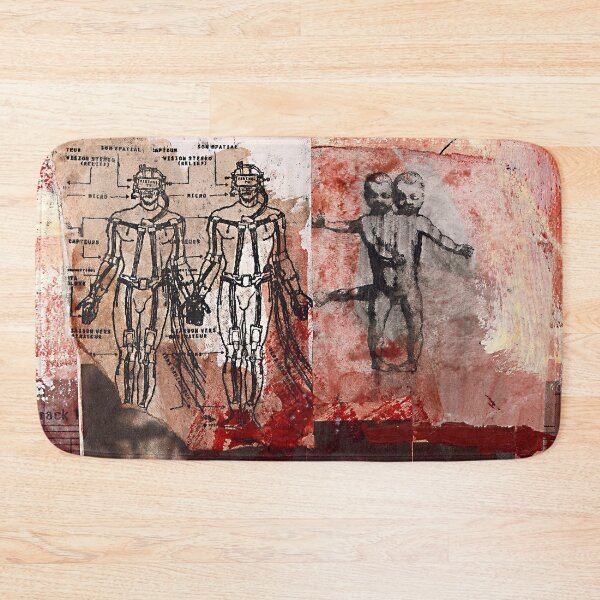 Item preview, Cloning time - Collage and mixed media designed and sold by Lemomo-artworks.