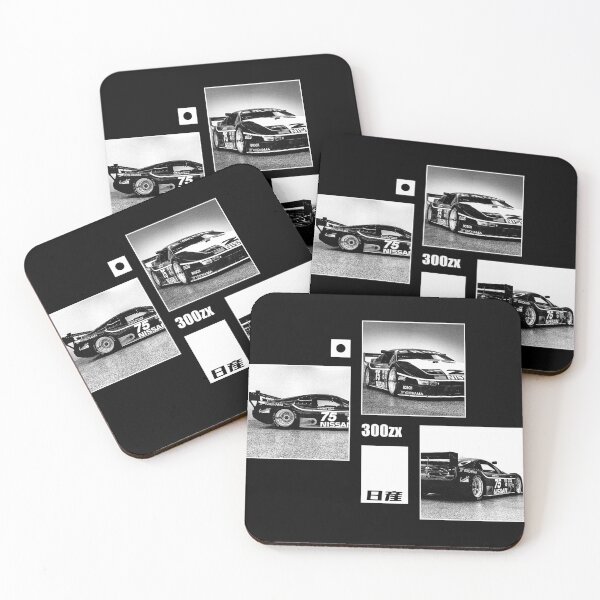 Artikelvorschau, NISSAN 300ZX IMSA GTO Black 'N White Archive (Schwarze Version) entworfen und verkauft von Cero81.